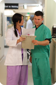 Pacientes en consulta